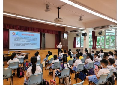 與「香海正覺蓮社 佛教正覺蓮社學校」合辦 「領袖生朋輩調解基礎培訓講座」 ( 2022年8月1日 )